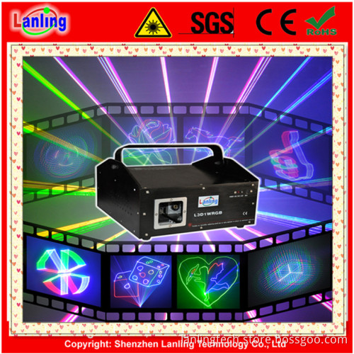 3D Animation Laser Light Projector Special Effects